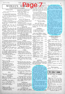Page thumbnail for The Presbyterian Of The South : [Combining The] Southwestern Presbyterian, Central Presbyterian, Southern Presbyterian