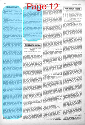 Page thumbnail for The Presbyterian Of The South : [Combining The] Southwestern Presbyterian, Central Presbyterian, Southern Presbyterian