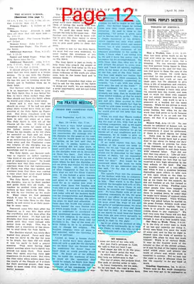 Page thumbnail for The Presbyterian Of The South : [Combining The] Southwestern Presbyterian, Central Presbyterian, Southern Presbyterian