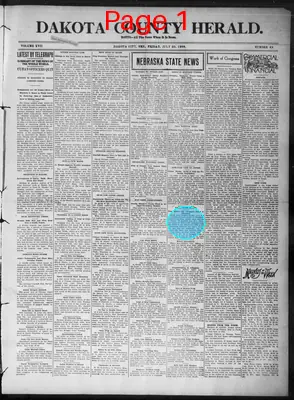 Page thumbnail for Dakota County Herald