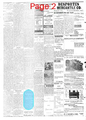 Page thumbnail for The Fairfield News And Herald