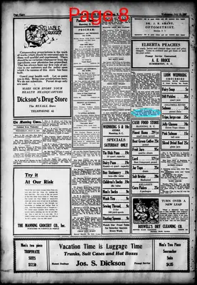 Page thumbnail for The Manning Times