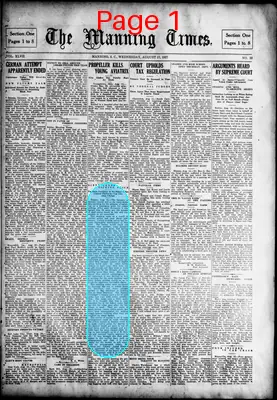 Page thumbnail for The Manning Times