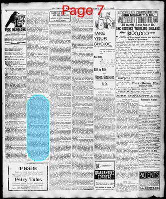 Page thumbnail for Waterbury Democrat
