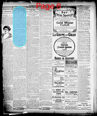 Page thumbnail for Waterbury Evening Democrat