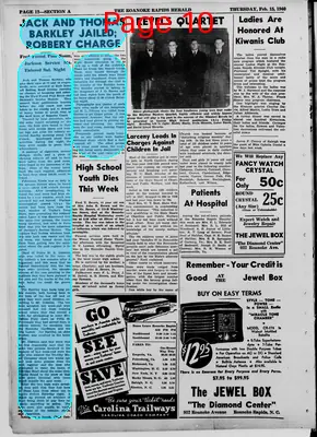 Page thumbnail for Roanoke Rapids Herald