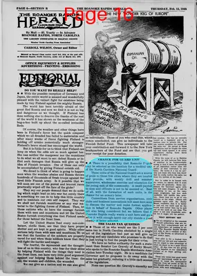 Page thumbnail for Roanoke Rapids Herald