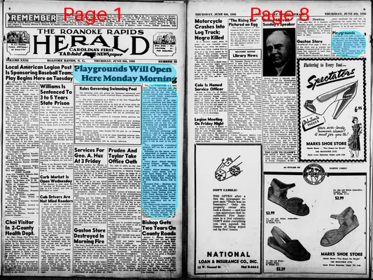 Page thumbnail for Roanoke Rapids Herald