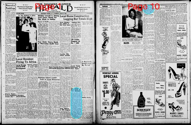 Page thumbnail for Roanoke Rapids Herald