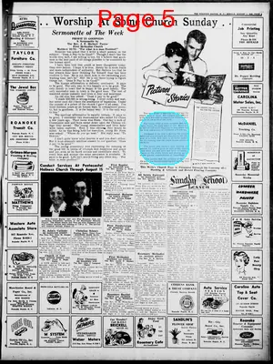 Page thumbnail for Roanoke Rapids Herald