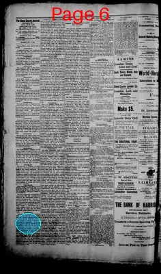 Page thumbnail for The Sioux County Journal