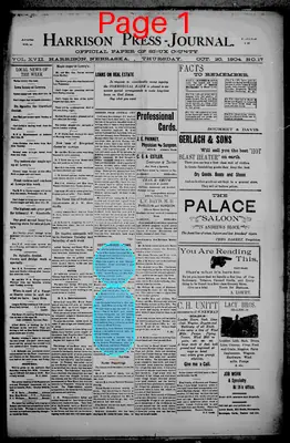 Page thumbnail for Harrison Press Journal