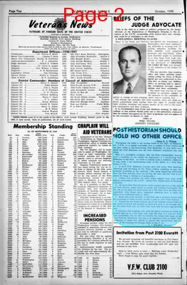 Page thumbnail for Veterans News