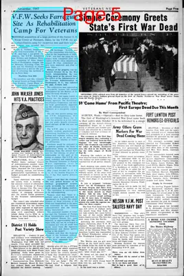 Page thumbnail for Veterans News