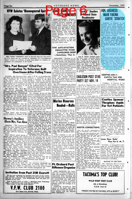 Page thumbnail for Veterans News