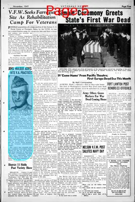 Page thumbnail for Veterans News