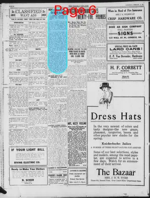 Page thumbnail for The Cordele Dispatch And Daily Sentinel