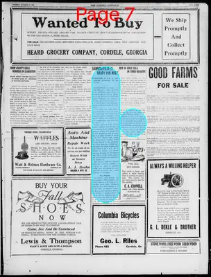 Page thumbnail for The Cordele Dispatch And Daily Sentinel