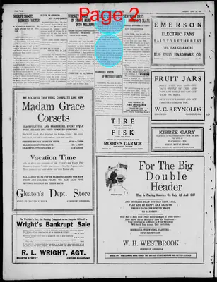 Page thumbnail for The Cordele Dispatch