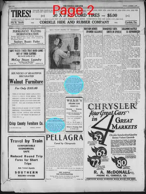 Page thumbnail for The Cordele Dispatch