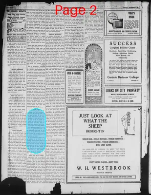Page thumbnail for The Cordele Dispatch