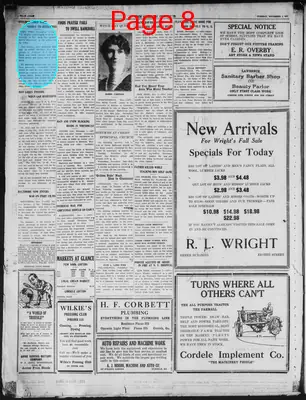 Page thumbnail for The Cordele Dispatch