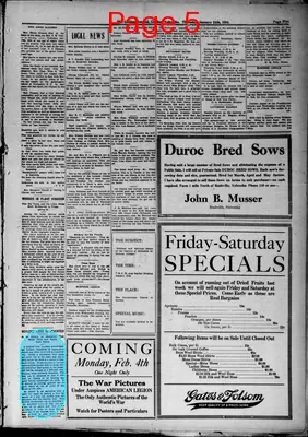 Page thumbnail for The Gordon Journal