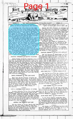 Page thumbnail for The Fort Snelling Bulletin