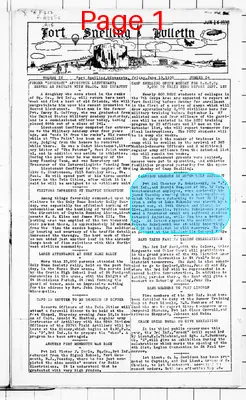 Page thumbnail for The Fort Snelling Bulletin