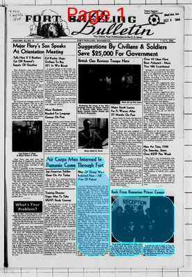 Page thumbnail for The Fort Snelling Bulletin