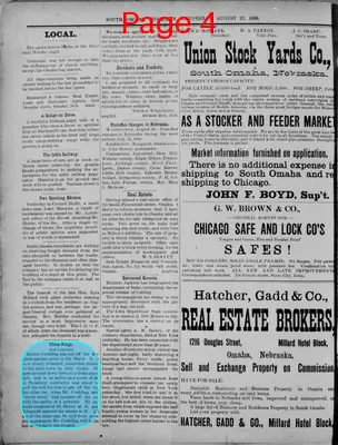 Page thumbnail for South Omaha Stockman