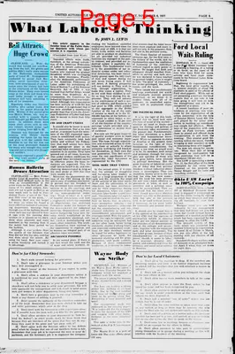 Page thumbnail for United Automobile Worker