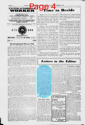 Page thumbnail for United Automobile Worker