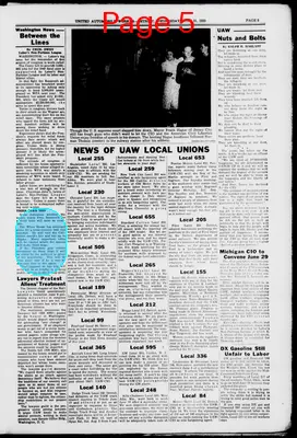 Page thumbnail for United Automobile Worker
