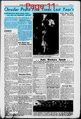 Page thumbnail for United Automobile Worker