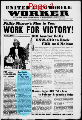 Page thumbnail for United Automobile Worker