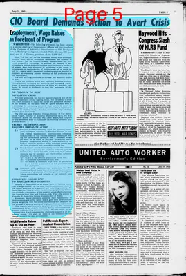 Page thumbnail for United Automobile Worker