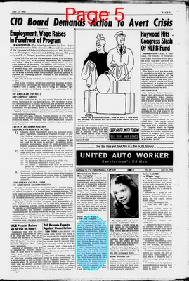 Page thumbnail for United Automobile Worker