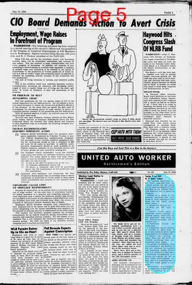 Page thumbnail for United Automobile Worker