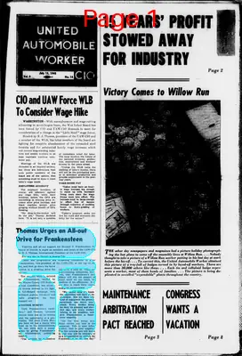 Page thumbnail for United Automobile Worker