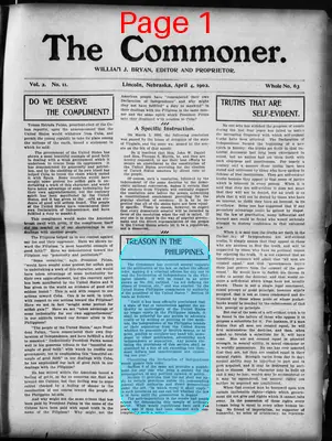 Page thumbnail for The Commoner