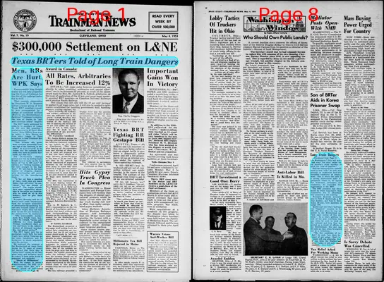 Page thumbnail for Trainman News