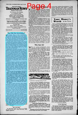 Page thumbnail for Trainman News