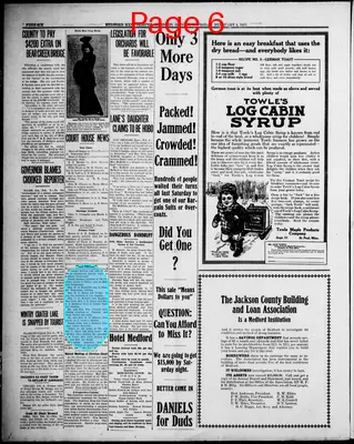 Page thumbnail for Medford Mail Tribune.