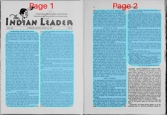 Page thumbnail for The Indian Leader