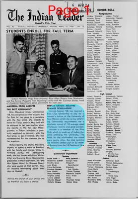 Page thumbnail for The Indian Leader