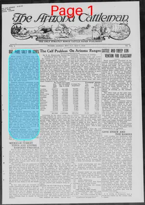 Page thumbnail for The Arizona Cattleman