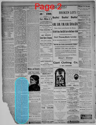 Page thumbnail for Grand Rapids Morning Telegram