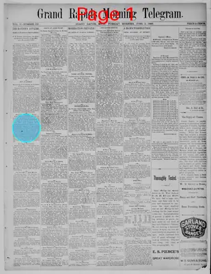 Page thumbnail for Grand Rapids Morning Telegram