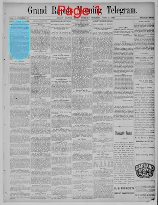 Page thumbnail for Grand Rapids Morning Telegram